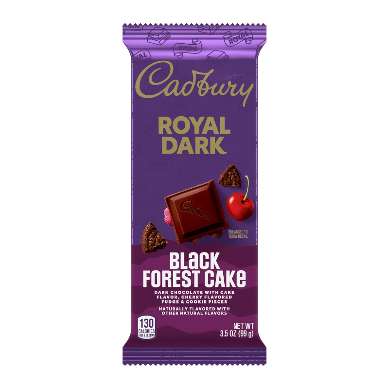 Cadbury Royal Dark Black Forest Cake Bar - 3.5oz (99g)