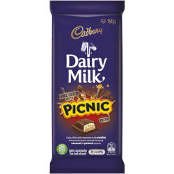Cadbury Dairy Milk with Picnic (170g)  (New Zealand)