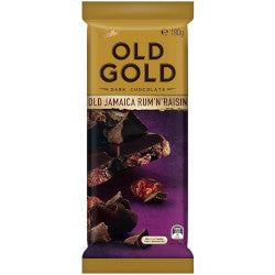 Cadbury Old Gold Jamaica Rum and Raisin - 180g (Australia)