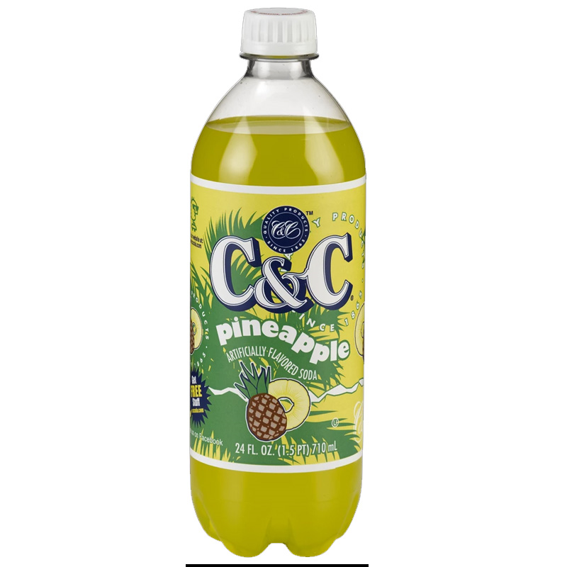 C&C Pineapple Soda (24fl.oz)