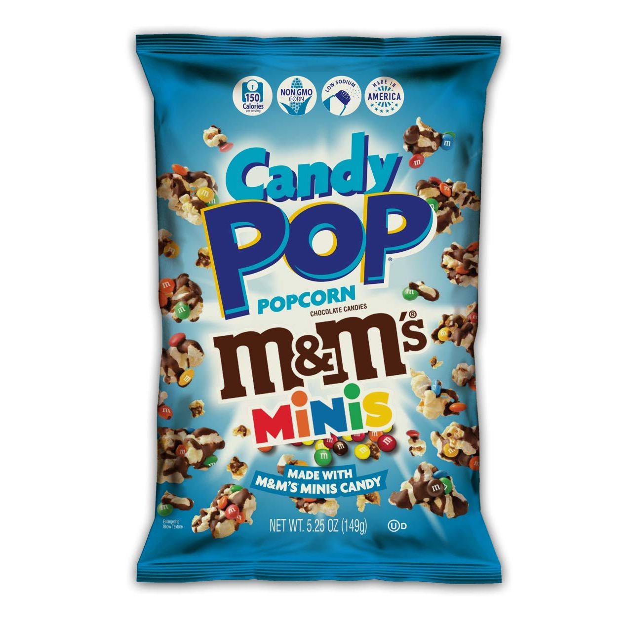 Candy Pop Mini M&M Popcorn - 149g - Large Bag