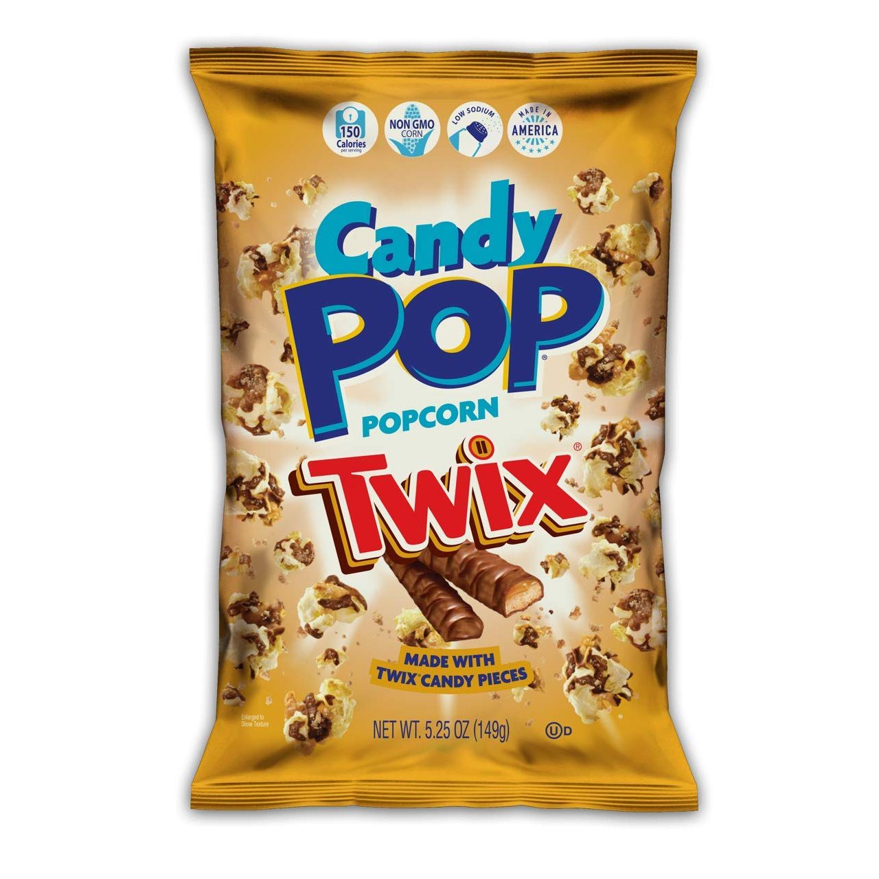 Candy Pop Popcorn Twix 149g - Large