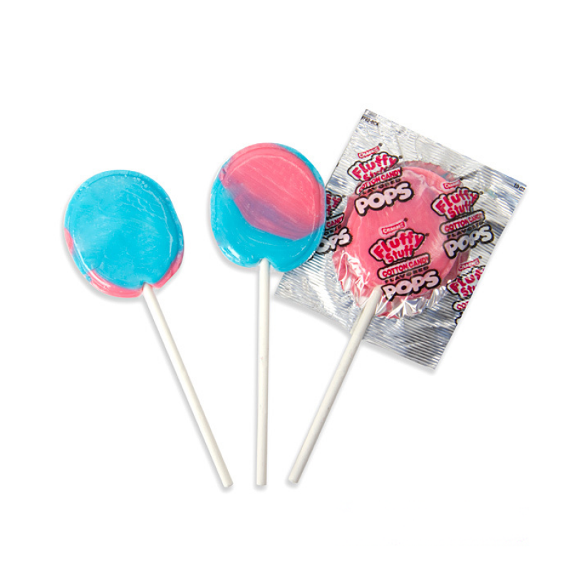 Charms Fluffy Stuff Cotton Candy Pop (18g) - (Lolly)