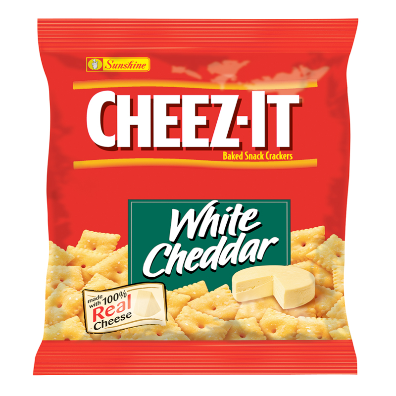 Cheez It Crackers White Cheddar 1.5oz (42g)