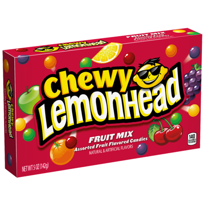 Chewy Lemonhead - Fruit Mix Theatre Box- 5oz (142g)
