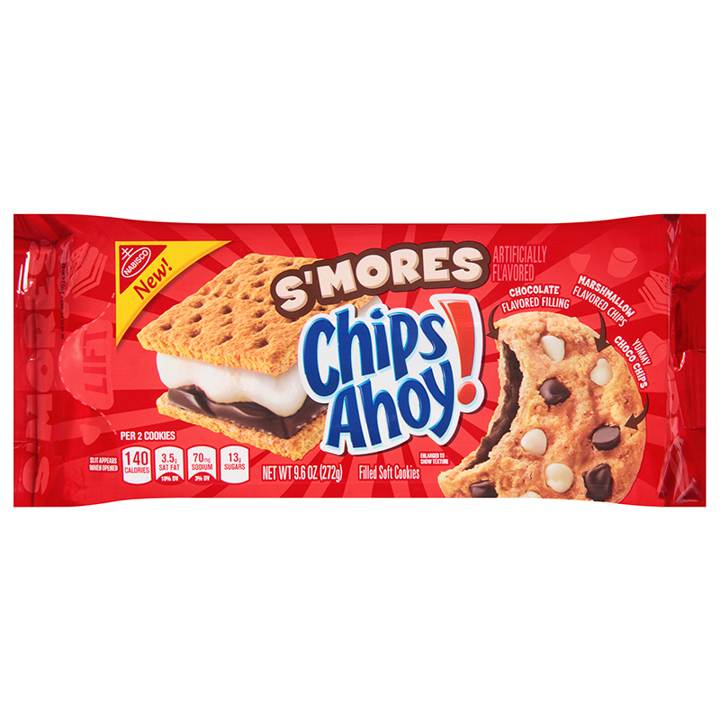 Chips Ahoy! S'mores Filled Chewy Cookies - 9.6oz (272g)