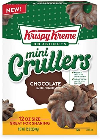 Krispy Kreme Mini Cruller Chocolate 340g