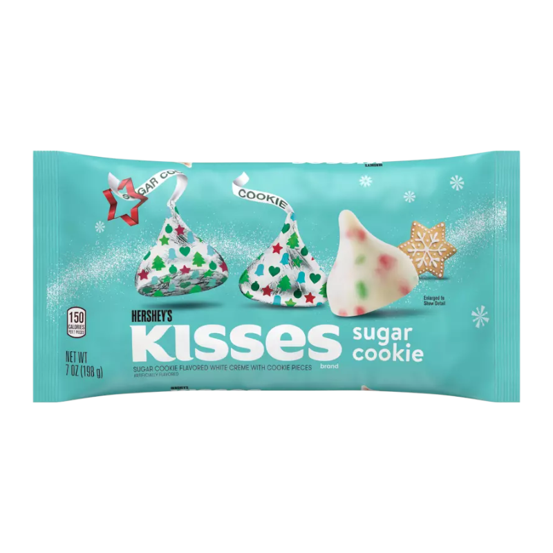 Hershey's Kisses Sugar Cookie - 7oz (198g) (Christmas)