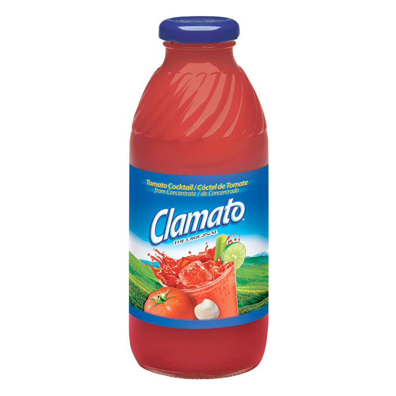 Clamato Tomato Cocktail Juice 16oz (473ml)