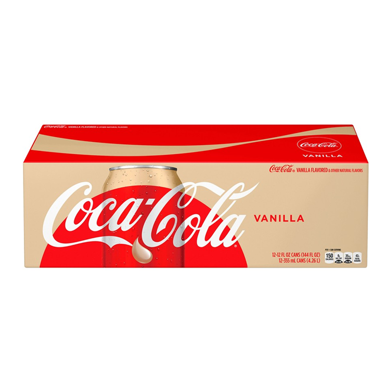 Coca Cola Vanilla 12fl.oz (355ml) Can 12-Pack