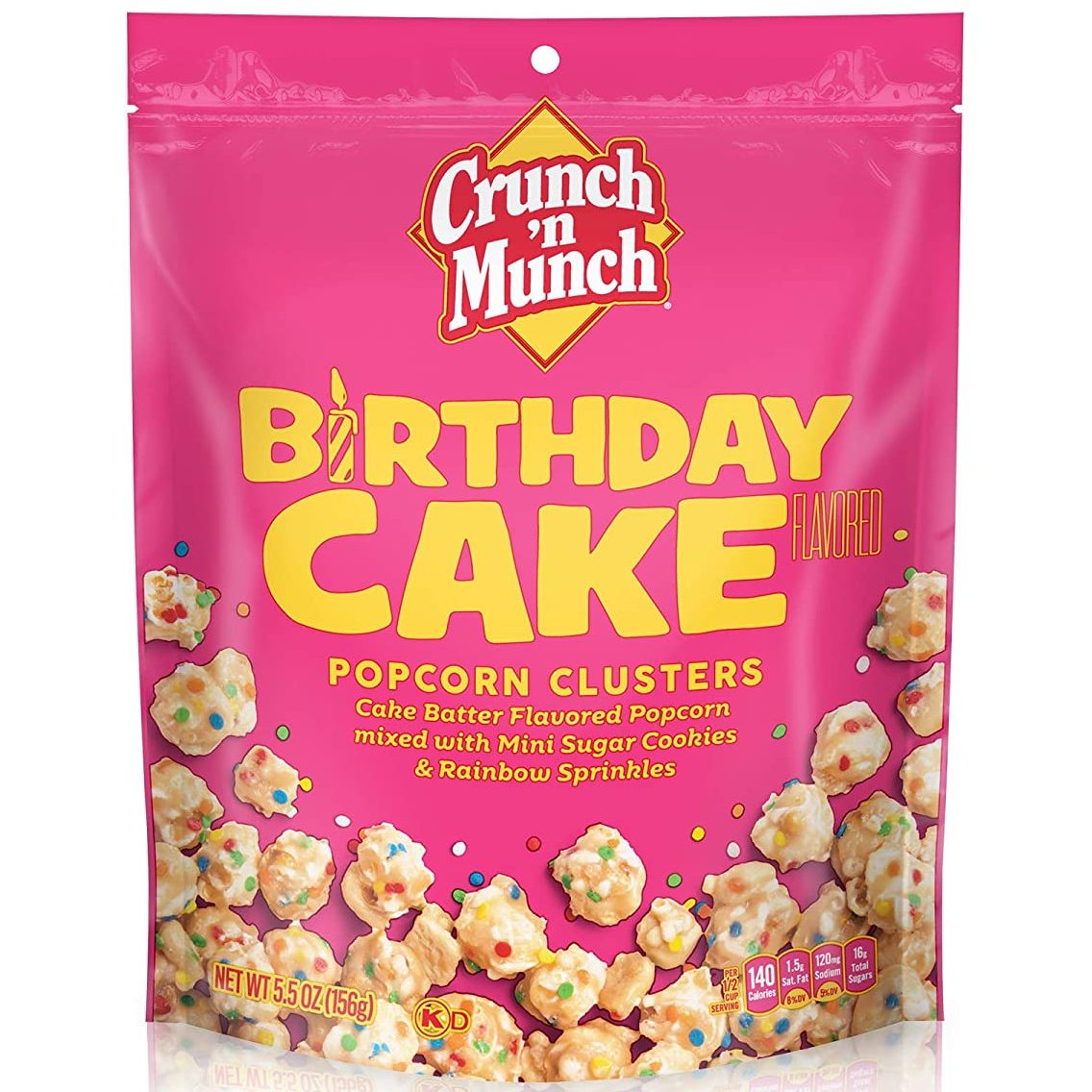 Crunch ‘n Munch Popcorn Clusters Birthday Cake (156g)