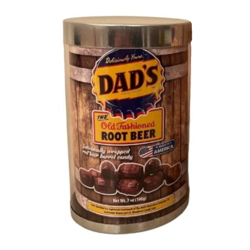 Dad’s Old Fashioned Root Beer Barrels Cannister - 7oz (198g)