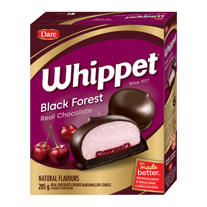 Dare - Whippet Black Forest Cookies - 285g