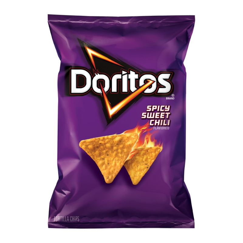 Doritos Spicy Sweet Chili - 28.3g bags - Best before 18th July 2023