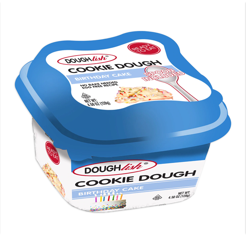 Doughlish Birthday Cake Cookie Dough - 4.5oz (128g)