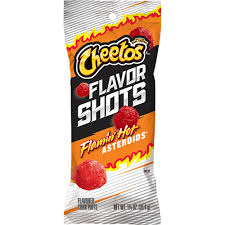 Cheetos Flavor Shots Flamin Hot Asteroids (35.4g)