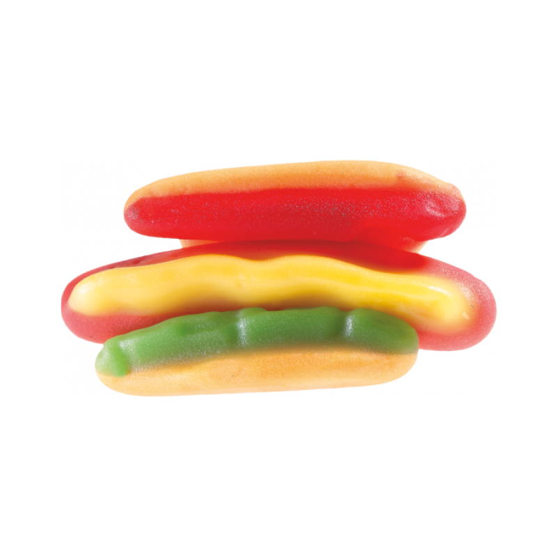 E.Frutti Gummi Candy Hot Dog 0.32oz (9g)