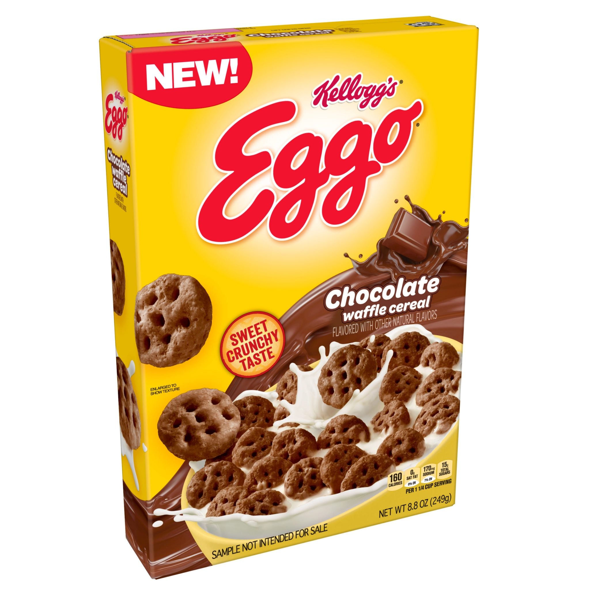 Kellogg's Eggo Chocolate Waffle Cereal (320g)