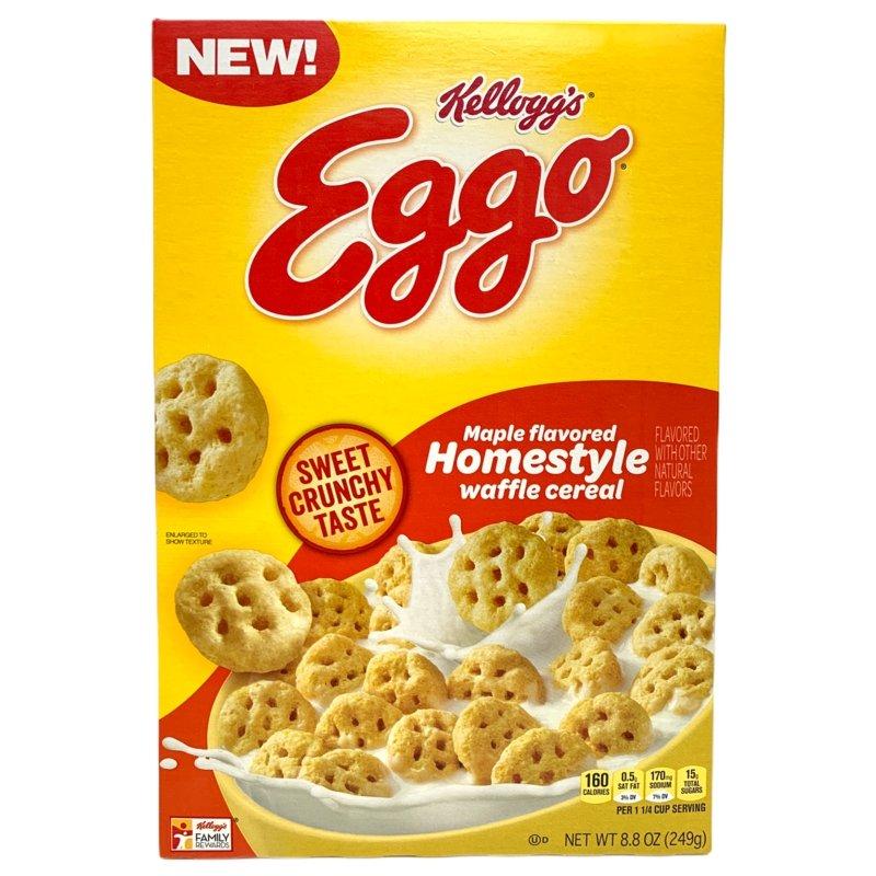 Kellogg's Eggo Maple Flavoured Homestyle Waffle Cereal 249g