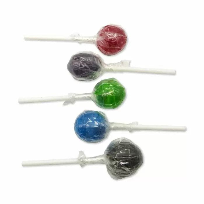 Crazy Candy Factory Tongue Painting Soda Pops  - Single Lollipop