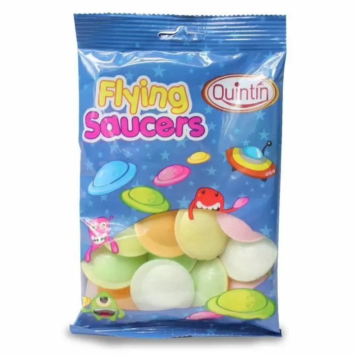 Flying Saucers Bags 18g - 75p