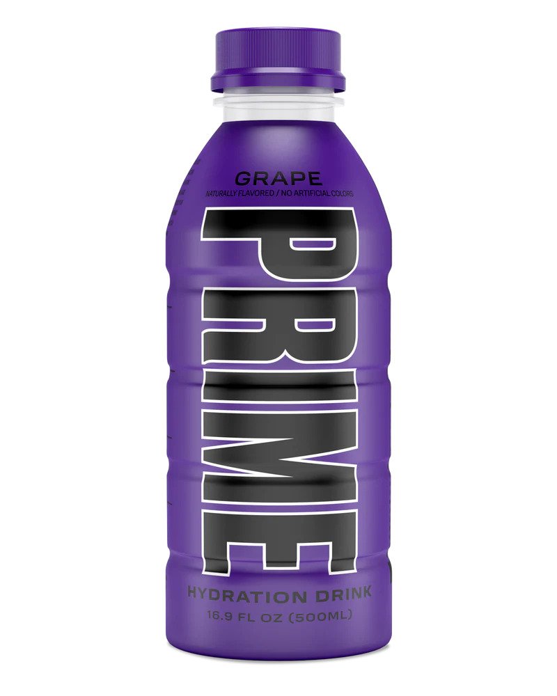 Grape Prime KSI Logan Drink - 500ml - Coming W/C 30TH SEPTEMBER - IMPORTED FROM US