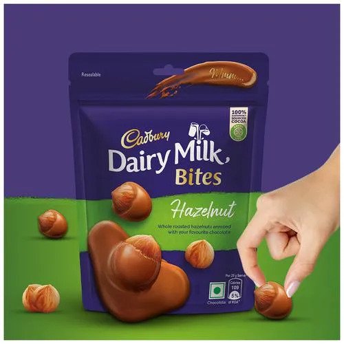 Cadbury Dairy Milk Hazelnut Bites - 1.4 oz