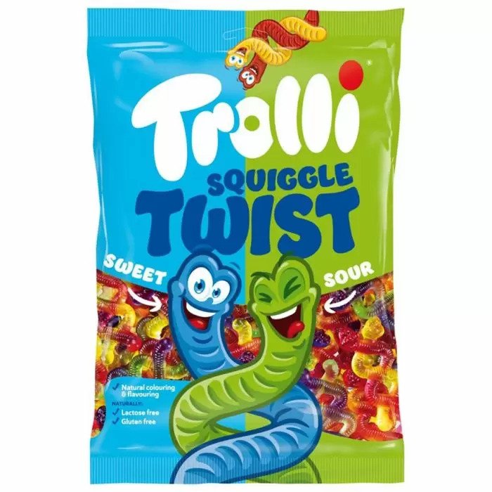 Trolli Squiggle Twist Bag 175g