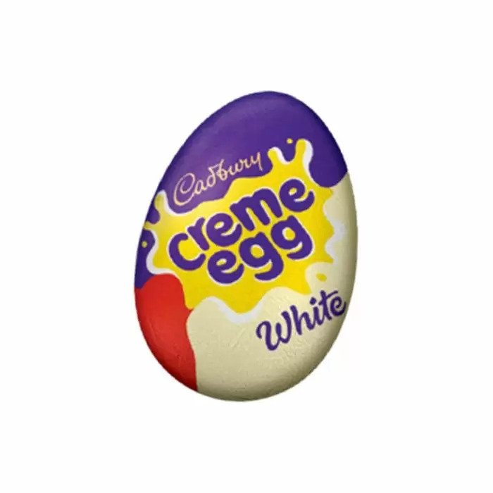 Cadbury Creme Egg White 40g (White) - New