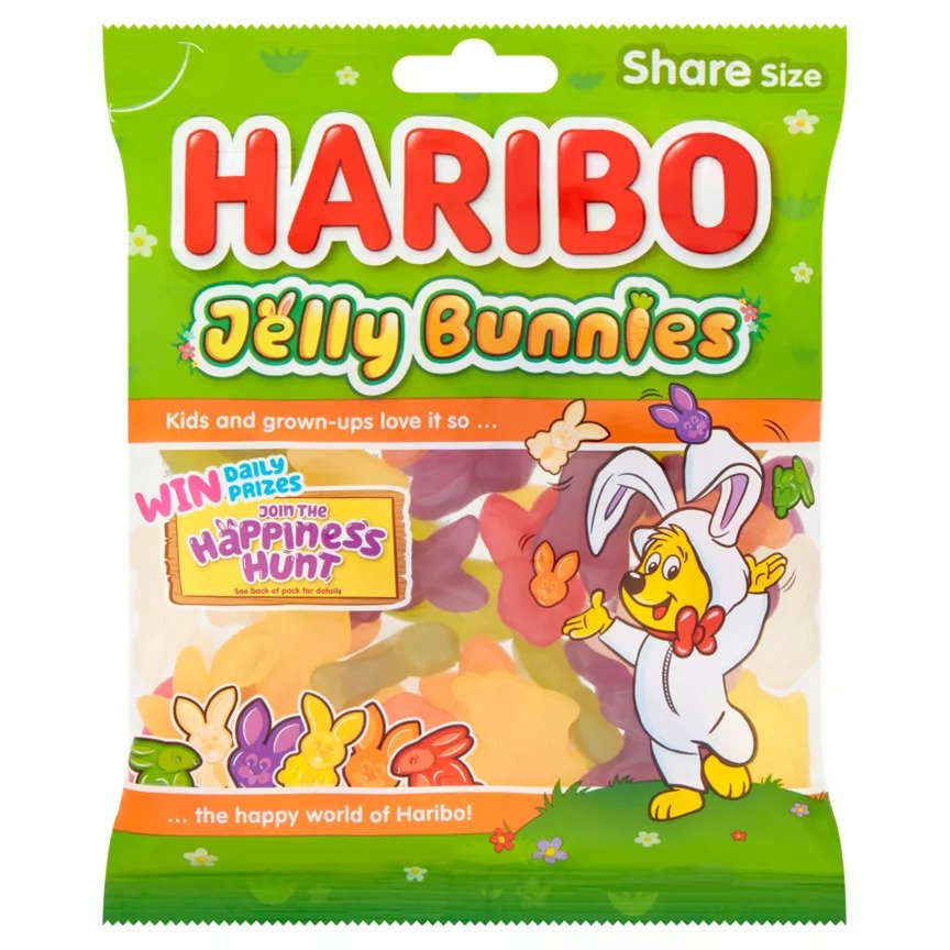 Haribo Jelly Bunnies Sweets Sharing Bag