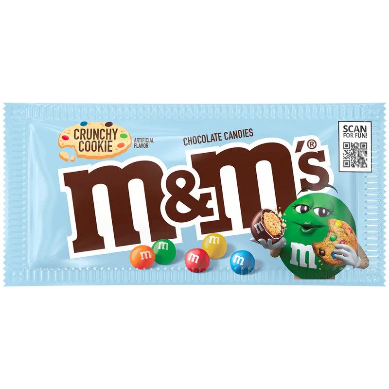 M&MS Crunchy Cookies 38.3g packets