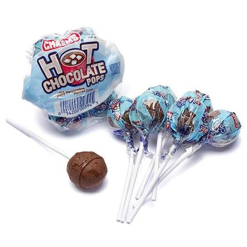 Charms Hot Chocolate Pops Bunch 109g