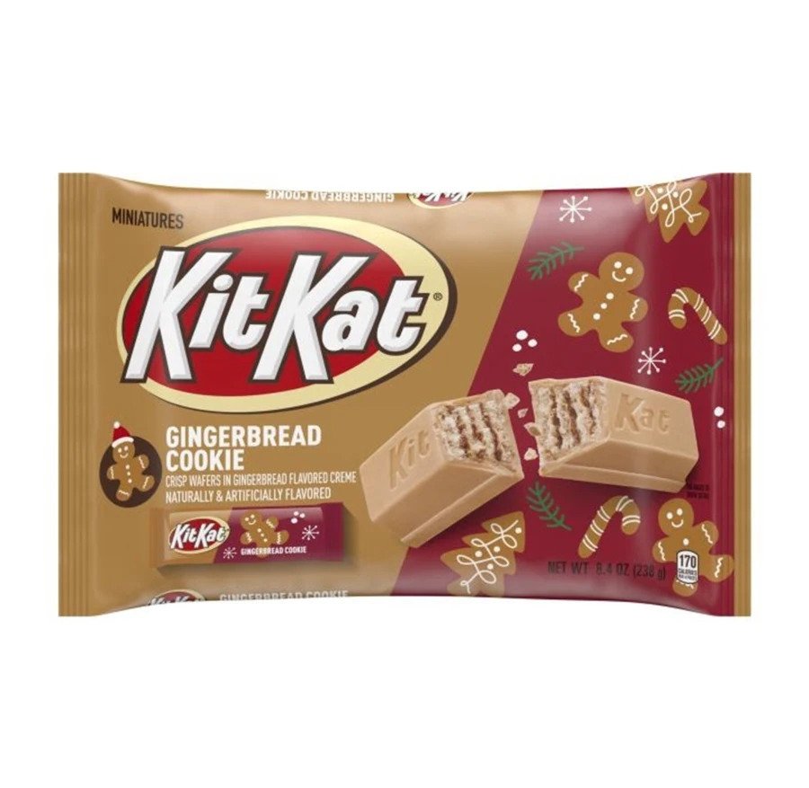 Kit Kat Christmas Gingerbread Cookie - single  - (single)