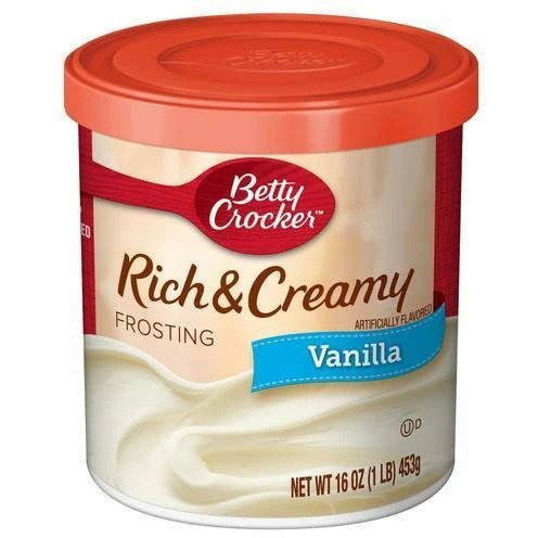 Betty Crocker Vanilla Frosting 453g - Best before 17th March 2022
