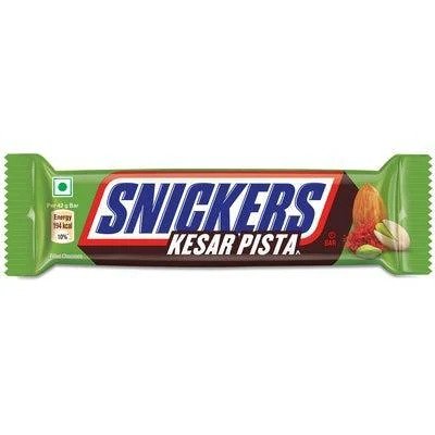 Snickers Kesar Pista (Pistachio, Saffon and Almond) 22g (India) 1st MAY 24