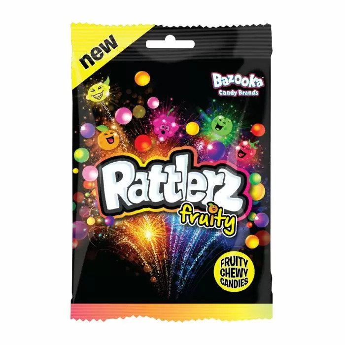 Bazooka Rattlerz Fruity Bag 120g