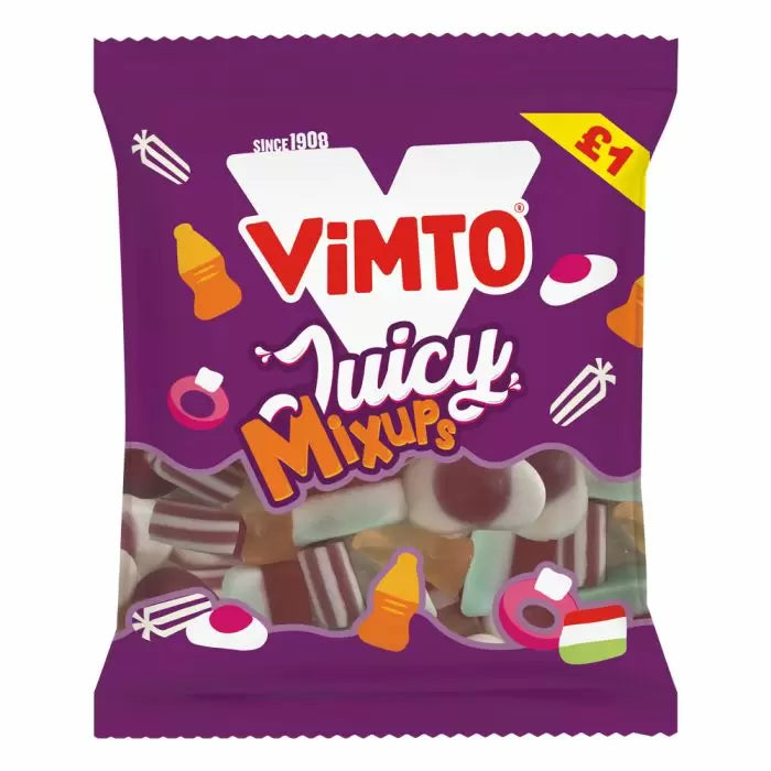 Vimto Juicy Mix Ups Share Bags 130g £1