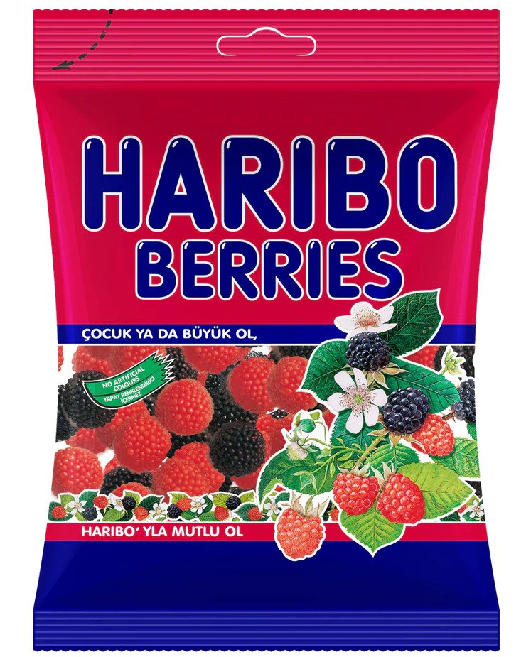 Haribo Halal Berries 80g