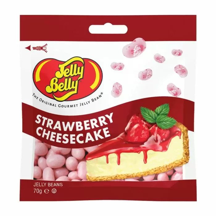 Jelly Belly Strawberry Cheesecake Jelly Beans Bag 70g