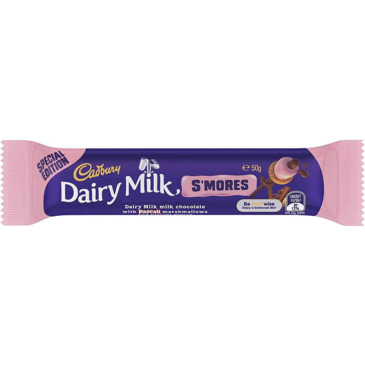 Cadbury Dairy Milk S'mores 50g
