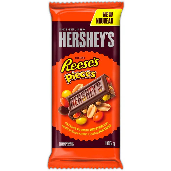 Hershey's Reese's Pieces KING SIZE Bar Chocolate (105g)