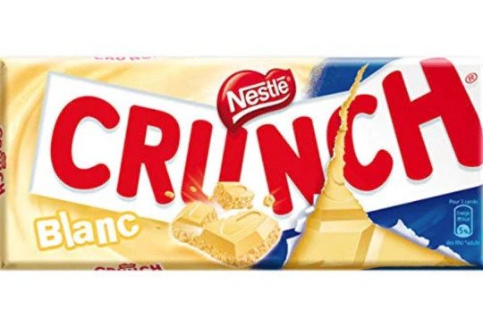 Nestle Crunch White Bar 100g - White