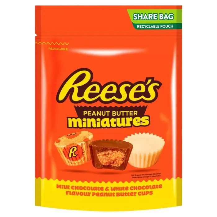 Reese's Peanut Butter Miniatures 345g -large Bag