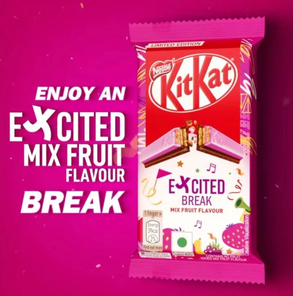 Kit Kat Mix Fruit - 27.5g (India) - Best before August 2022