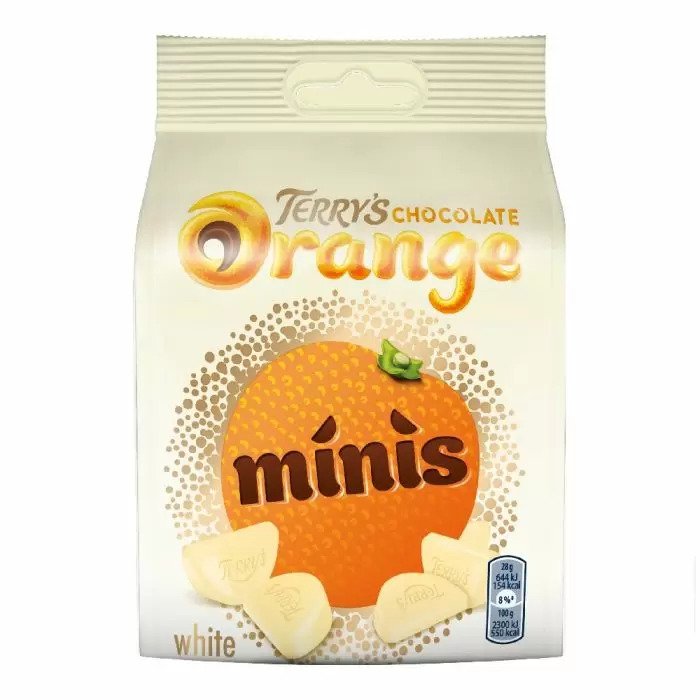 Terry's White Chocolate Orange Minis Bag 85g