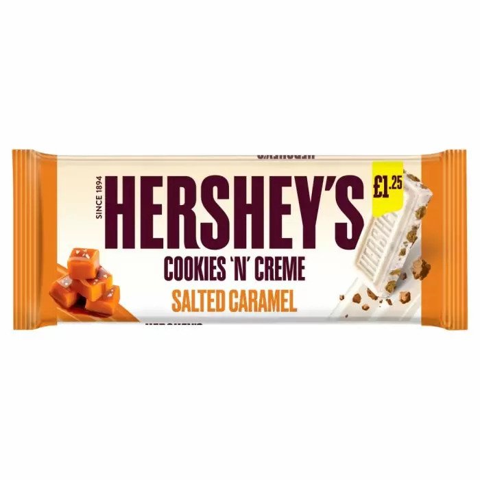 Hershey's Cookies 'N' Creme Salted Caramel 90g £1.25 PMP