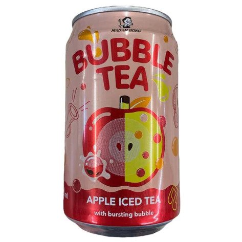 Madame Hong Apple Ice Tea with Bursting Bubble 320ml