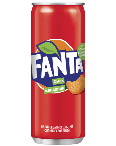 Fanta Mandarin Can 330ml