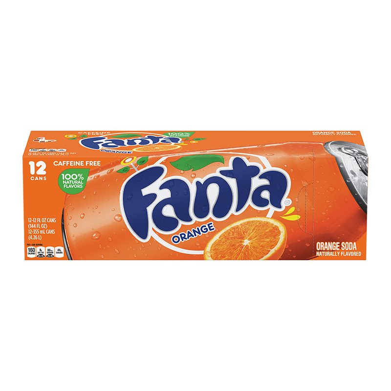 Fanta Orange 12 cans (case)