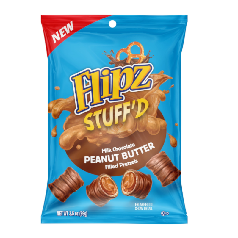 Flipz Stuff'D Peanut Butter Filled Pretzels 3.5oz (99g)
